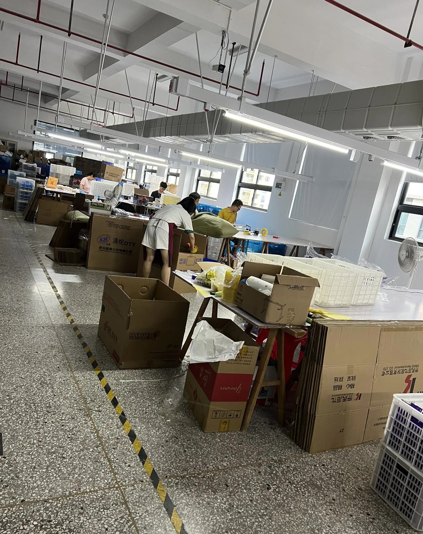 Pluzy AI toy factory in China — production view 4
